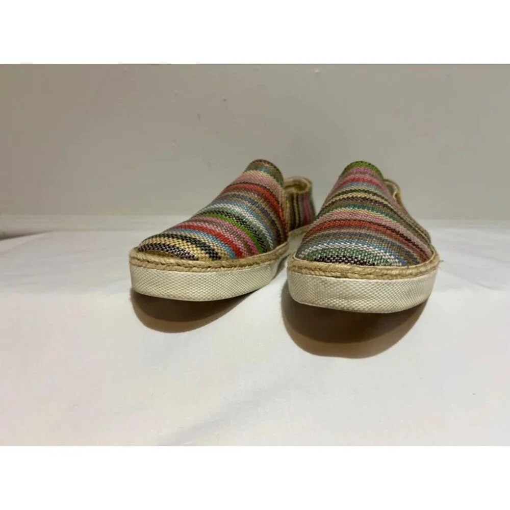 Jack Rogers Striped Espadrille Slip-Ons Size 8.5